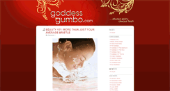 Desktop Screenshot of goddessgumbo.com
